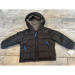 Rothschild Puffer Coat Full Zip‎ 12 Months NWT Baby Infant Quilted Jacket NWT